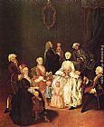 Pietro Longhi Patrician Family painting